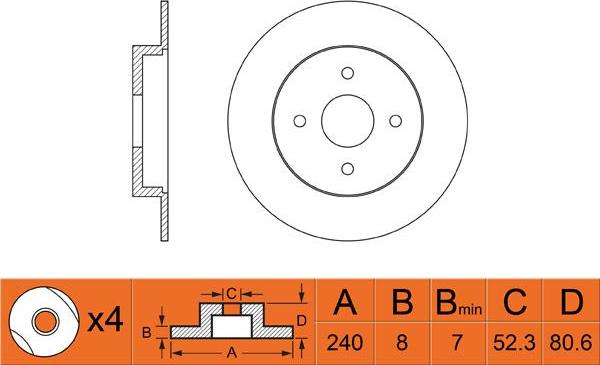 FIT FR0285 - Discofreno autozon.pro