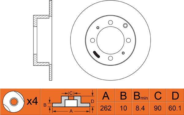 FIT FR0270 - Discofreno autozon.pro