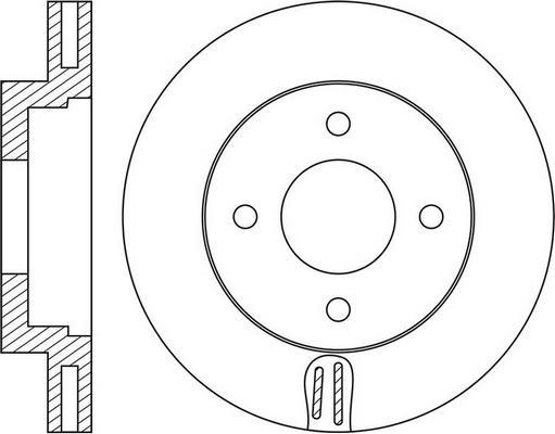 ABEX BD1811V - Discofreno autozon.pro