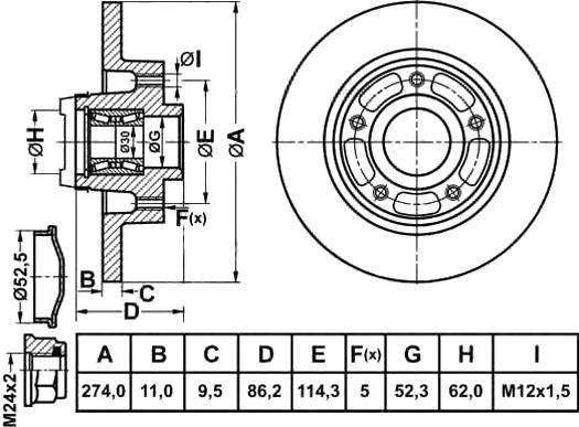 FIT FR1008H - Discofreno autozon.pro