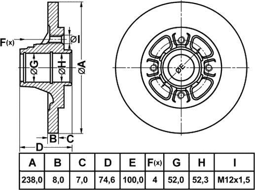 FIT FR1003 - Discofreno autozon.pro