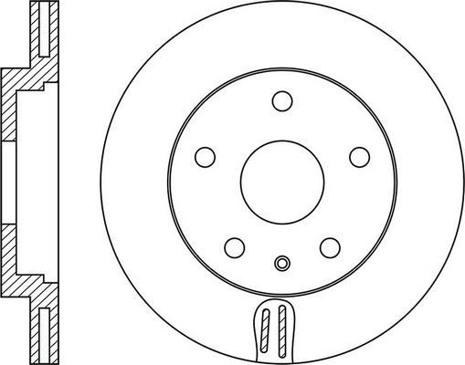 FIT FR1026V - Discofreno autozon.pro