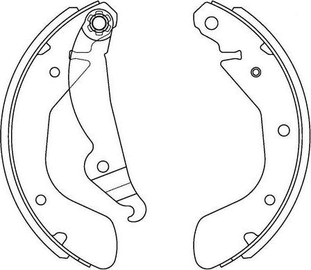 FIT FT4033 - Kit ganasce freno autozon.pro