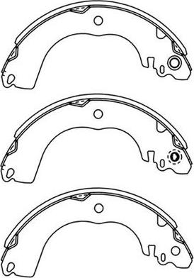 FIT FT0924 - Kit ganasce freno autozon.pro