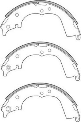 FIT FT1194 - Kit ganasce freno autozon.pro