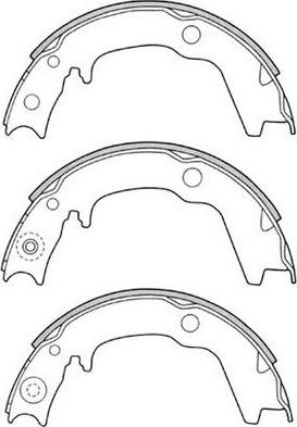 FIT FT3308 - Kit ganasce, Freno stazionamento autozon.pro