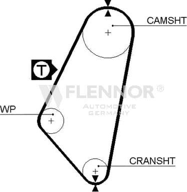 Flennor 4972 - Cinghia dentata autozon.pro