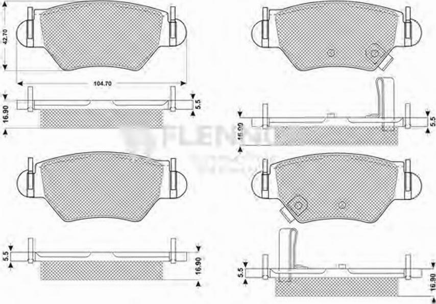 Flennor FB210540 - Discofreno autozon.pro