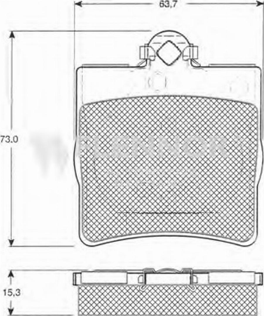 Flennor FB210186 - Kit pastiglie freno, Freno a disco autozon.pro