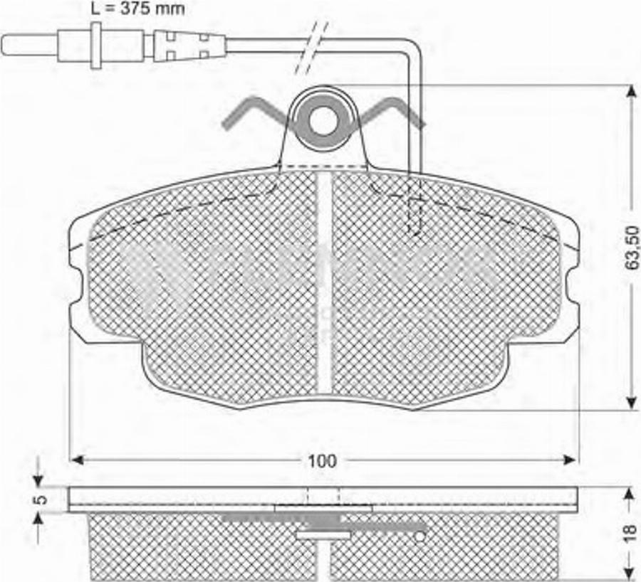 Flennor FB211070 - Kit pastiglie freno, Freno a disco autozon.pro