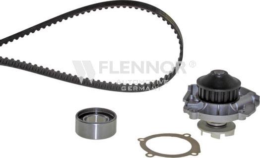 Flennor FP04300V - Pompa acqua + Kit cinghie dentate autozon.pro