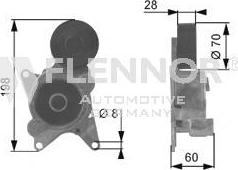 Flennor FS50905 - Galoppino / Guidacinghia, Cinghia Poly-V autozon.pro