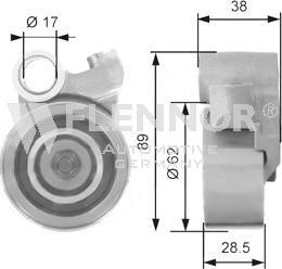 Flennor FS60693 - Rullo tenditore, Cinghia dentata autozon.pro