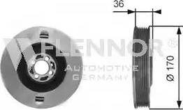 Flennor FVD99535 - Puleggia cinghia, Albero a gomiti autozon.pro