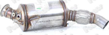 Fonos 93190 - Filtro antiparticolato / particellare, Impianto gas scarico autozon.pro