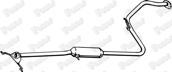 Fonos 617749 - Silenziatore centrale autozon.pro