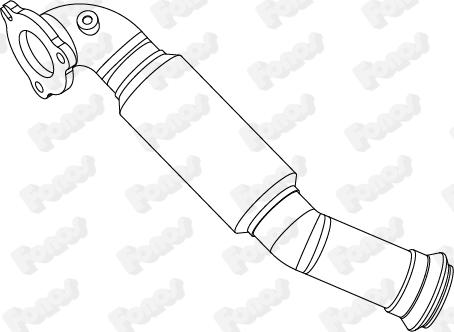 Fonos 10962 - Tubo corrugato, Impianto gas scarico autozon.pro