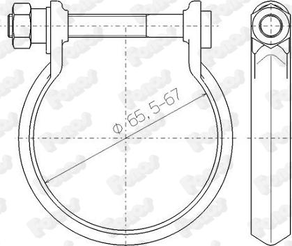 Fonos 80439 - Connettore tubi, Imp. gas scarico autozon.pro