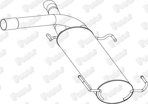 Fonos 24308 - Silenziatore posteriore autozon.pro