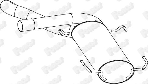 Fonos 24307 - Silenziatore posteriore autozon.pro