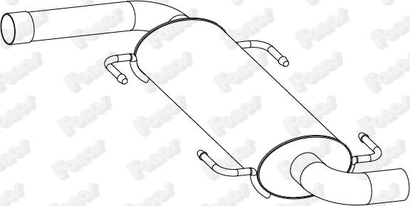 Fonos 24320 - Silenziatore posteriore autozon.pro