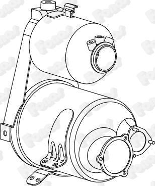 Fonos 73385 - Filtro antiparticolato / particellare, Impianto gas scarico autozon.pro