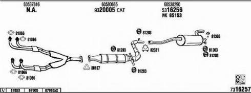 Fonos AR30023 - Impianto gas scarico autozon.pro