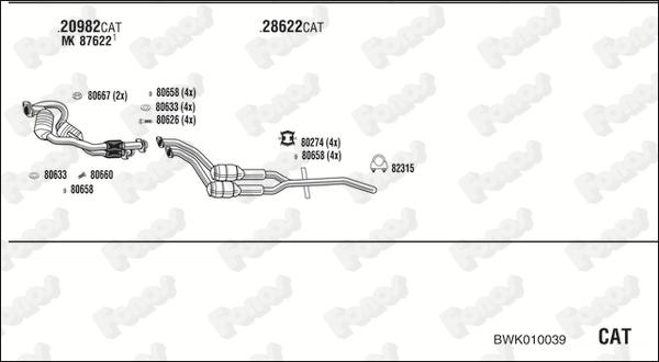 Fonos BWK010039 - Impianto gas scarico autozon.pro