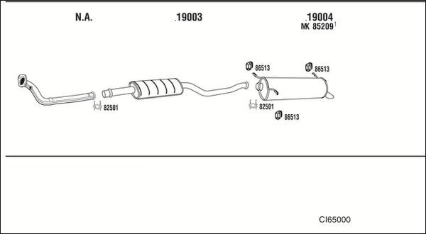 Fonos CI65000 - Impianto gas scarico autozon.pro