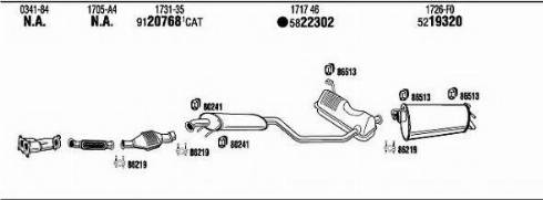 Fonos CI78036 - Impianto gas scarico autozon.pro