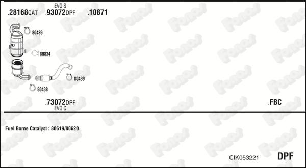 Fonos CIK053221 - Impianto gas scarico autozon.pro