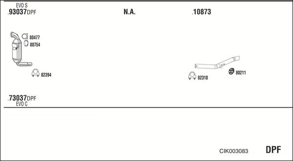 Fonos CIK003083 - Impianto gas scarico autozon.pro