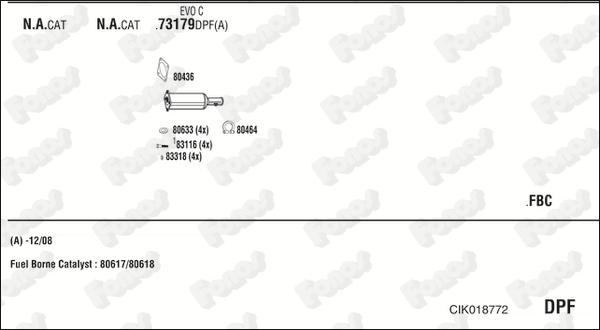 Fonos CIK018772 - Impianto gas scarico autozon.pro