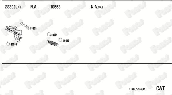 Fonos CIK022481 - Impianto gas scarico autozon.pro