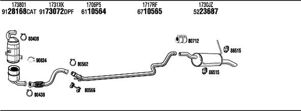 Fonos CIK113668B - Impianto gas scarico autozon.pro