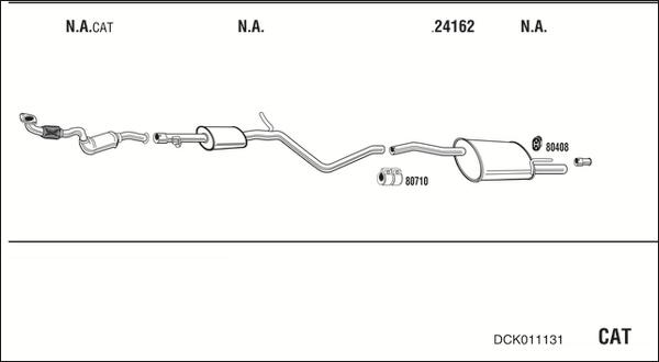 Fonos DCK011131 - Impianto gas scarico autozon.pro