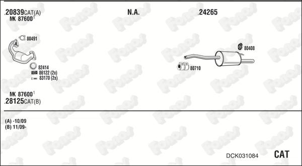 Fonos DCK031084 - Impianto gas scarico autozon.pro