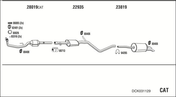 Fonos DCK031129 - Impianto gas scarico autozon.pro