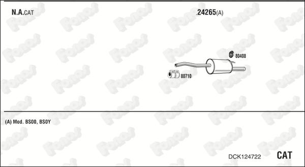 Fonos DCK124722 - Impianto gas scarico autozon.pro