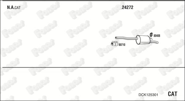 Fonos DCK125301 - Impianto gas scarico autozon.pro