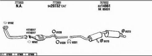 Fonos FI61173 - Impianto gas scarico autozon.pro