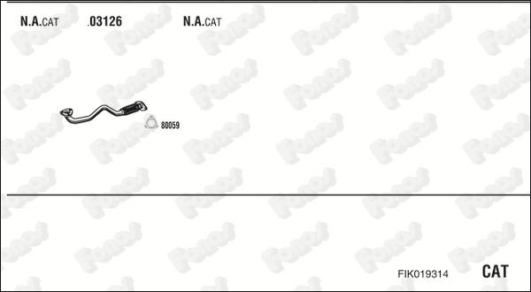 Fonos FIK019314 - Impianto gas scarico autozon.pro
