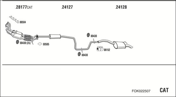 Fonos FOK022507 - Impianto gas scarico autozon.pro