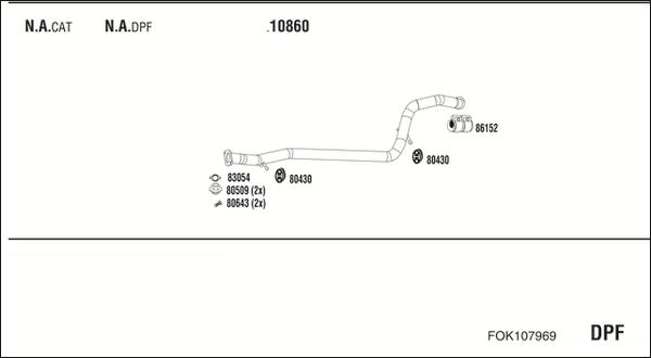 Fonos FOK107969 - Impianto gas scarico autozon.pro