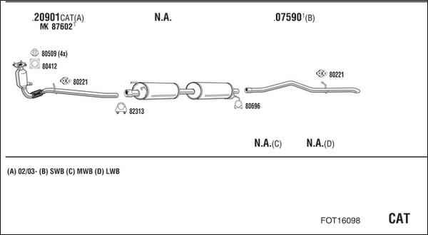 Fonos FOT16098 - Impianto gas scarico autozon.pro