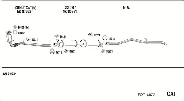 Fonos FOT16877 - Impianto gas scarico autozon.pro