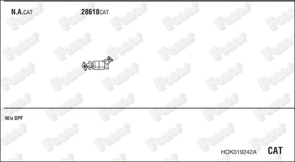 Fonos HOK019242A - Impianto gas scarico autozon.pro