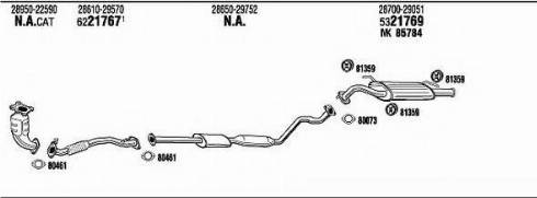 Fonos HY65008 - Impianto gas scarico autozon.pro