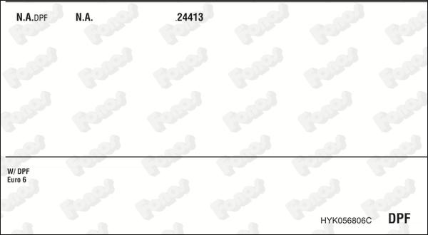 Fonos HYK056806C - Impianto gas scarico autozon.pro