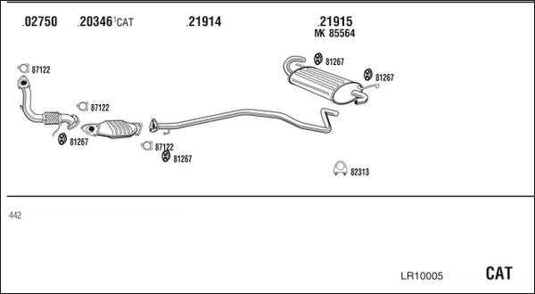 Fonos LR10005 - Impianto gas scarico autozon.pro